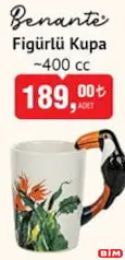 BENANTE FİGÜRLÜ KUPA 400 CC